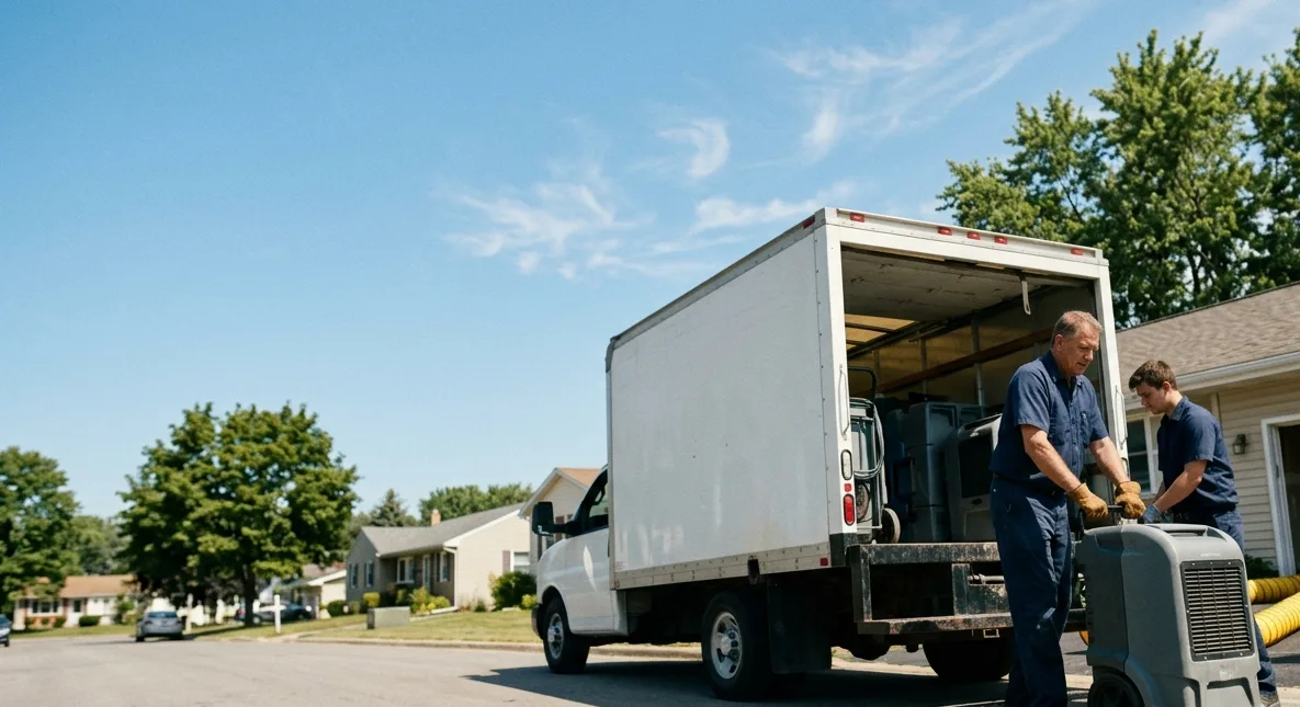 Water Damage Cleanup in Sawyerville, IL near me
